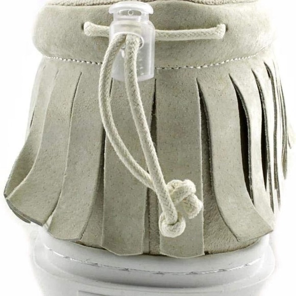 Clear Weather Men's One-O-One Suede Fringe Sneakers in Elm US 10 - Picture 10 of 10